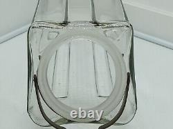 Vintage Glass Jar Candy Dish, MuMu, Argentina