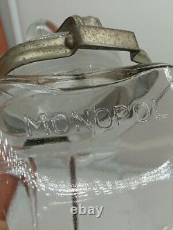 Vintage Glass Jar Candy Dish, MuMu, Argentina