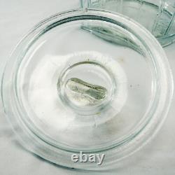 Vintage Glass Store Counter Display Peanuts Cookies Biscuits Italy