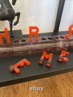 Vintage Hermes Lucite Logo Store Display