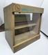 Vintage Hesbro's Watch Display Case Countertop Glass & Shelves 17.5w X 15.5h