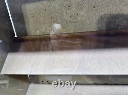 Vintage Hesbro's Watch Display Case Countertop Glass & Shelves 17.5w X 15.5h