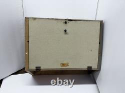 Vintage Hesbro's Watch Display Case Countertop Glass & Shelves 17.5w X 15.5h