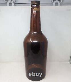 Vintage Hunter Whiskey Glass Bottle Huge 23 Bar Store Man Cave Display