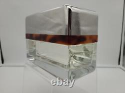 Vintage Intrusion By Oscar De La Renta Perfume Glass Bottle Dept. Store Display