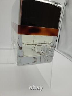 Vintage Intrusion By Oscar De La Renta Perfume Glass Bottle Dept. Store Display