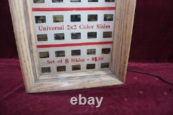 Vintage Kodak Slide Lighted Store Display Vuette Illuminator Moviette Nyc