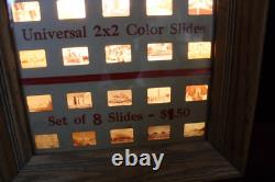 Vintage Kodak Slide Lighted Store Display Vuette Illuminator Moviette Nyc