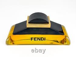 Vintage LARGE Vintage FENDI Factice STORE DISPLAY Perfume Glass Bottle READ