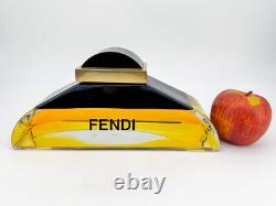 Vintage LARGE Vintage FENDI Factice STORE DISPLAY Perfume Glass Bottle READ