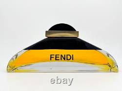 Vintage LARGE Vintage FENDI Factice STORE DISPLAY Perfume Glass Bottle READ