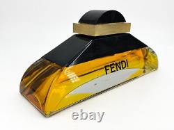 Vintage LARGE Vintage FENDI Factice STORE DISPLAY Perfume Glass Bottle READ