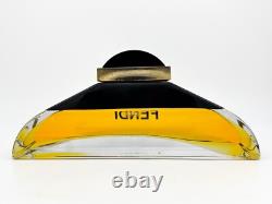 Vintage LARGE Vintage FENDI Factice STORE DISPLAY Perfume Glass Bottle READ