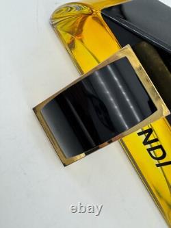 Vintage LARGE Vintage FENDI Factice STORE DISPLAY Perfume Glass Bottle READ