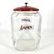 Vintage Lance Cracker Glass Jar 12 Counter Top Advertising Store Display 004