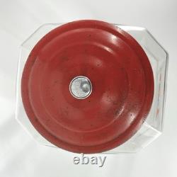 Vintage Lance Cracker Glass Jar 12 Counter Top Advertising Store Display 004