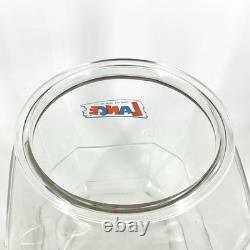 Vintage Lance Cracker Glass Jar 12 Counter Top Advertising Store Display 004