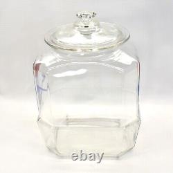 Vintage Lance Cracker Glass Jar Retail Store Display Advertising Logo