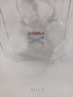 Vintage Lance Glass Peanut Cracker Countertop Advertising Store Jar With Metal Lid