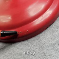 Vintage Lance Glass Peanut Cracker Countertop Advertising Store Jar With Metal Lid