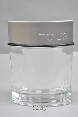 Vintage Large 12 Glass Dummy Bottle Tous Man Cologne Perfume Store Display