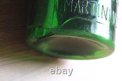 Vintage Martini & Rossi Vermouth Large Store Advertising Display Glass Bottle