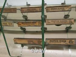 Vintage Morrow Brake Bicycle Glass Counter Top Store Display Rack Shelf