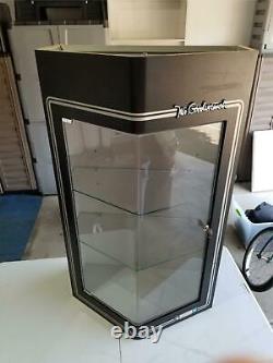 Vintage Mr. Goodwrench GM Shop Display Cabinet With Glass Shelves 40 x 24 x 18