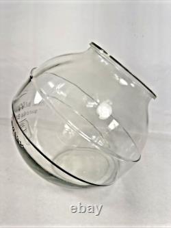 Vintage NATIONAL BISCUIT CO Glass Jar COUNTERTOP Store Display UNEEDA 10 NICE