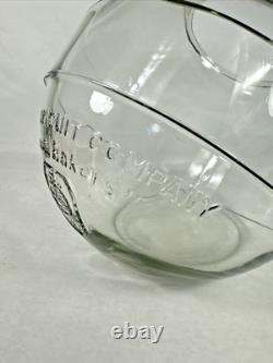 Vintage NATIONAL BISCUIT CO Glass Jar COUNTERTOP Store Display UNEEDA 10 NICE