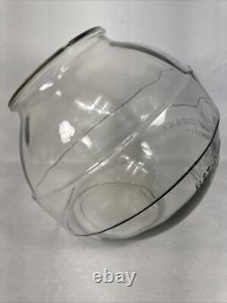 Vintage NATIONAL BISCUIT CO Glass Jar COUNTERTOP Store Display UNEEDA 10 NICE