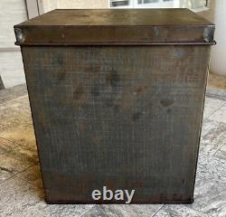 Vintage National Biscuit Company Tin Advertising Store Display Box Glass Window