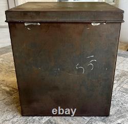 Vintage National Biscuit Company Tin Advertising Store Display Box Glass Window