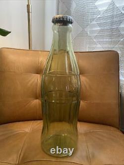 Vintage Oversized Coca Cola Bottle Glass Store Advertising Store Display 20