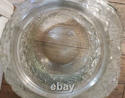 Vintage Owl Jar Glass Container Store Display The Wise Old Owl 21 Inches Tall