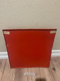 Vintage RCA Electron Tubes Metal Glass Jar Advertising Display