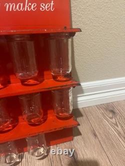 Vintage RCA Electron Tubes Metal Glass Jar Advertising Display Local Pickup