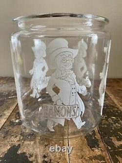 Vintage Ramon's The Little Doctor General/Country Store Glass Counter Bulk Jar