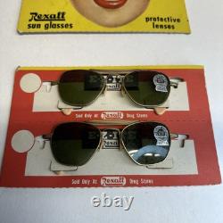 Vintage Rexall Sun Glasses Rare Store Counter Advertising Display
