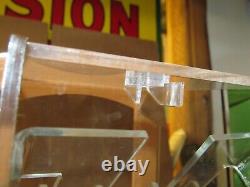 Vintage Small Hush Puppies Clear Plexiglass Store Display, VERY NICE