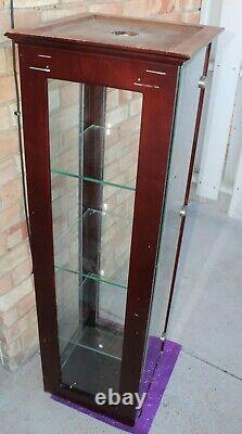 Vintage TROPHY Doll Store Display Case Glass 4 ft 7 inch AS IS Pickup TEXAS