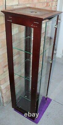 Vintage TROPHY Doll Store Display Case Glass 4 ft 7 inch AS IS Pickup TEXAS