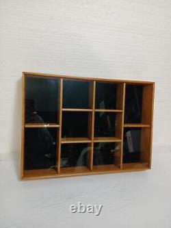 Vintage Tannery Lane Co Large 20 X 14 Display Case, Box With Slide In Glass