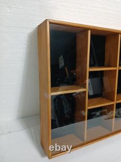 Vintage Tannery Lane Co Large 20 X 14 Display Case, Box With Slide In Glass