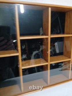 Vintage Tannery Lane Co Large 20 X 14 Display Case, Box With Slide In Glass