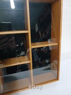 Vintage Tannery Lane Co Large 20 X 14 Display Case, Box With Slide In Glass