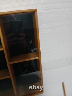 Vintage Tannery Lane Co Large 20 X 14 Display Case, Box With Slide In Glass