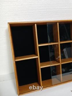 Vintage Tannery Lane Co Large 20 X 14 Display Case, Box With Slide In Glass