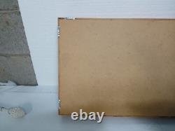 Vintage Tannery Lane Co Large 20 X 14 Display Case, Box With Slide In Glass