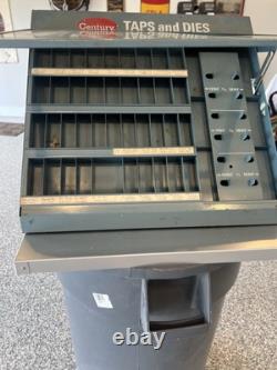 Vintage Tap And Die Display Case
